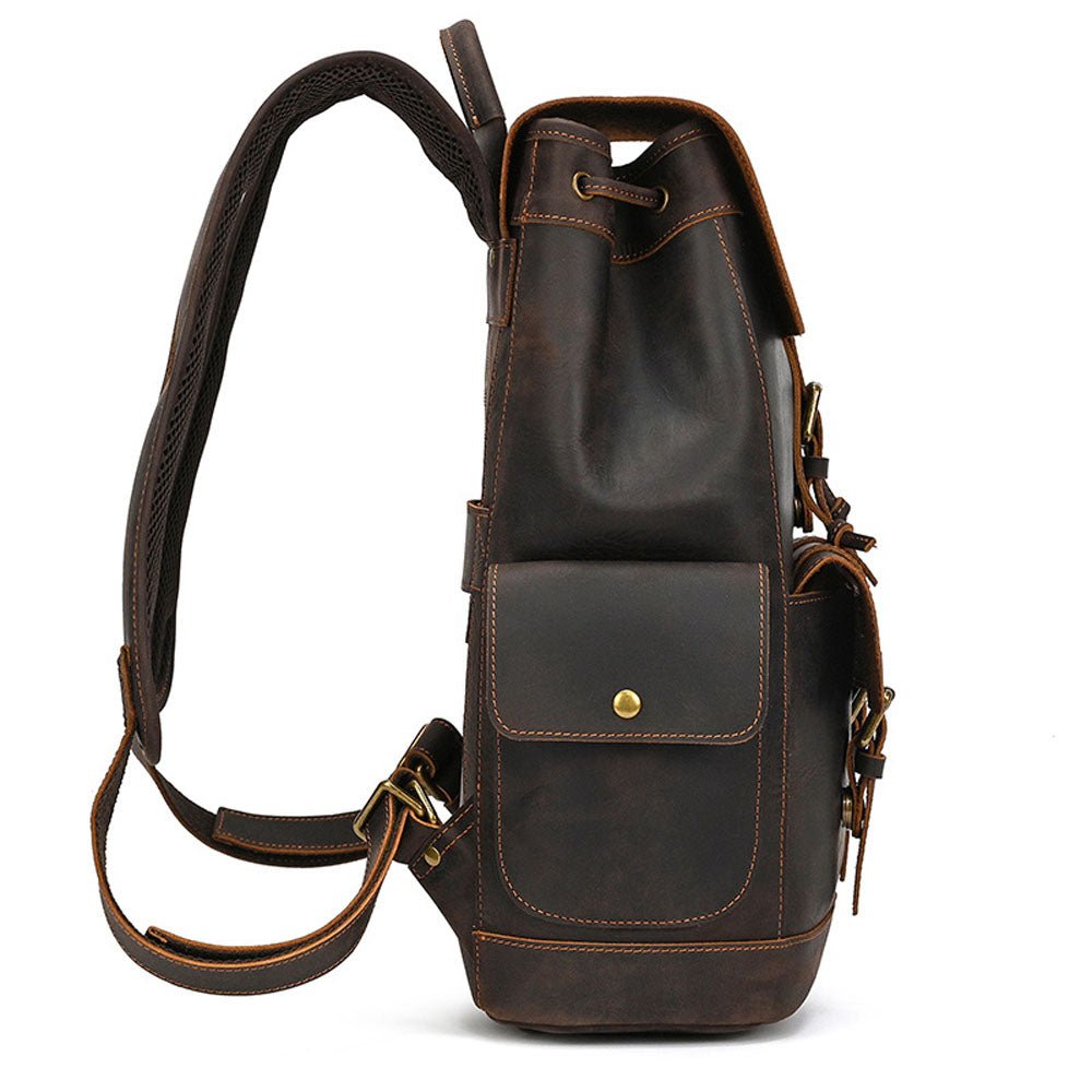 ArcStrap Leather Backpack - Moderno Collections