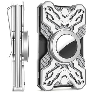 Thumbnail for CarbonShield Minimalist AirTag Wallet - Moderno Collections