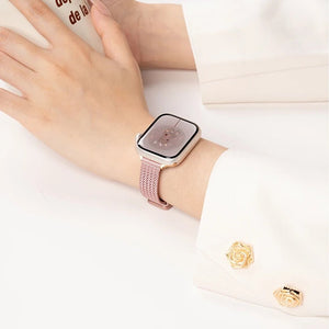 Thumbnail for Chic Ultra-Thin Stainless Steel Apple Watch Band for Women - Moderno Collections