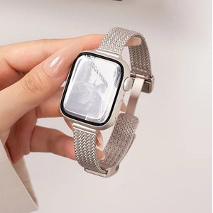 Thumbnail for Chic Ultra-Thin Stainless Steel Apple Watch Band for Women - Moderno Collections