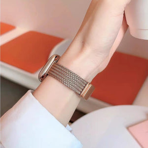Thumbnail for Chic Ultra-Thin Stainless Steel Apple Watch Band for Women - Moderno Collections