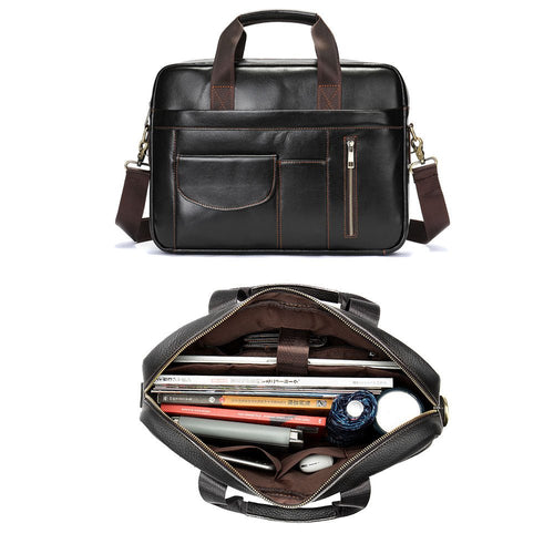 CrossPath Leather Messenger Bag - Moderno Collections