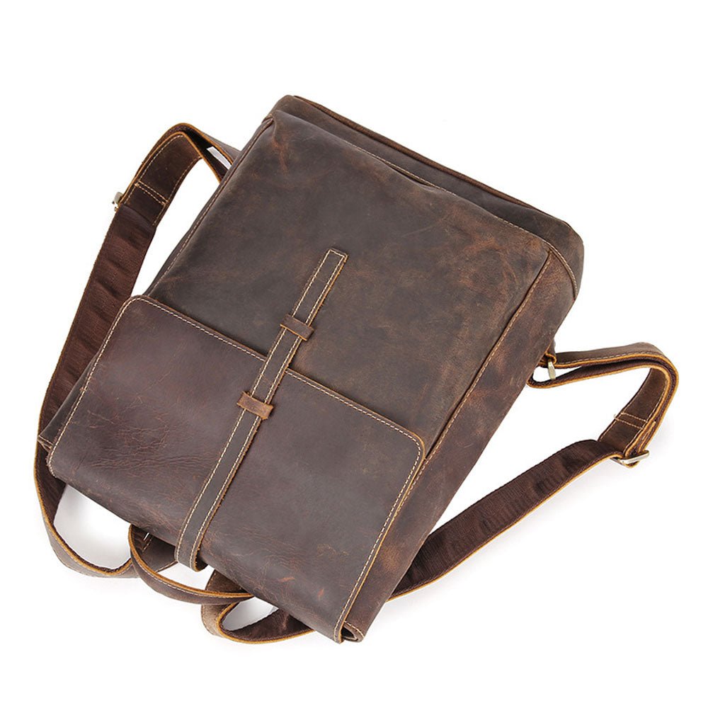 Ferro Leather Backpack - Moderno Collections