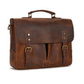 FluxVoid Leather Briefcase