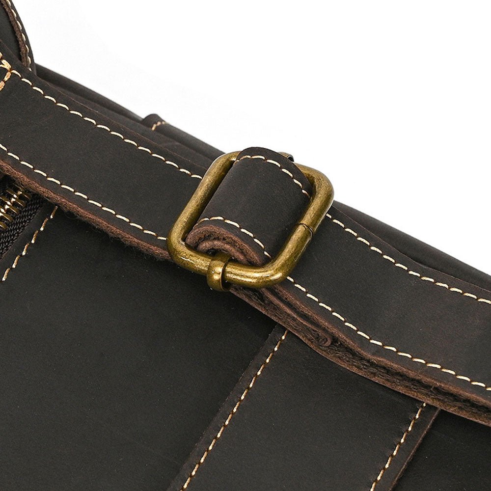 FrayedKnot Leather Travel Backpack - Moderno Collections