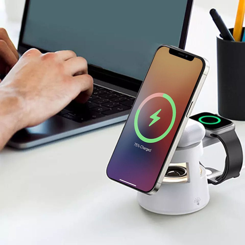 GlowSync 5 - in - 1 MagSafe Wireless Charger - Moderno Collections