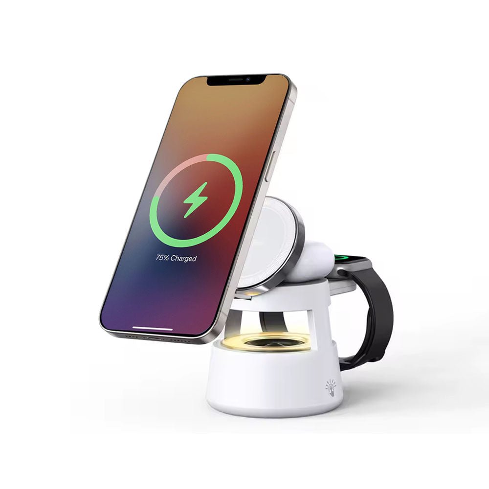 GlowSync 5 - in - 1 MagSafe Wireless Charger - Moderno Collections