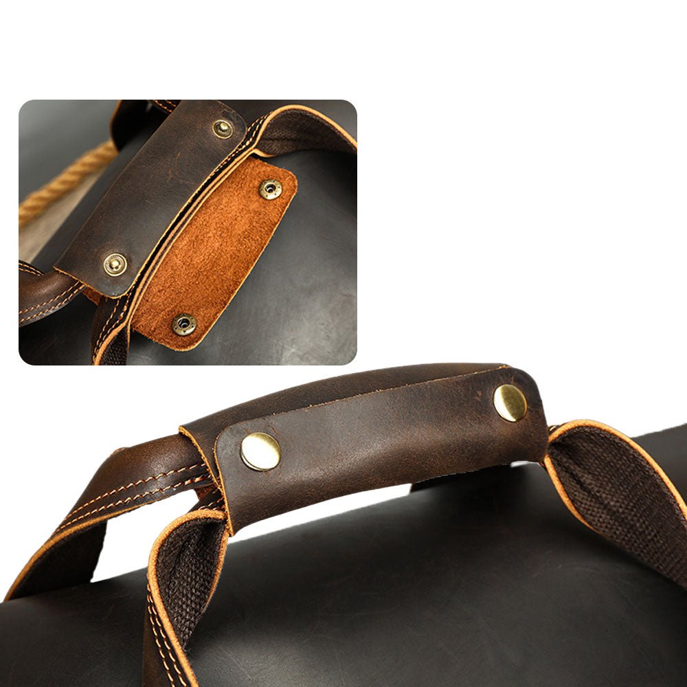 Lumeo Pro Leather Duffel Bag - Moderno Collections