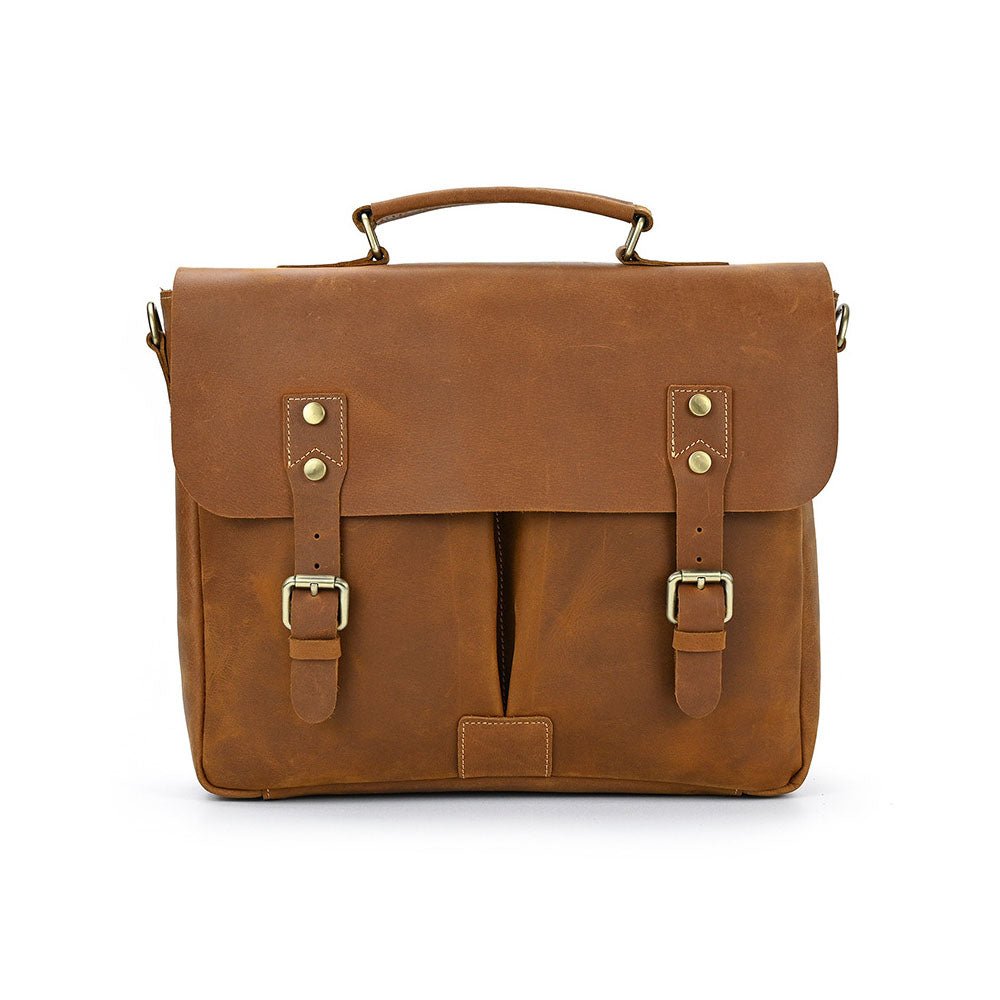 MetroCore Leather Business Bag - Moderno Collections