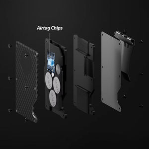 Thumbnail for MetroVault AirTag Wallet - Moderno Collections