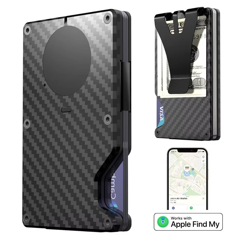 MetroVault AirTag Wallet - Moderno Collections