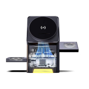 Thumbnail for NeoCharge Cube 3 - in - 1 MagSafe Charger - Moderno Collections