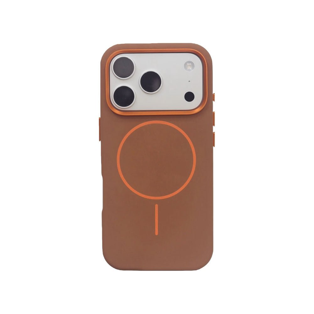 Patina Textured Leather MagSafe iPhone Case - Moderno Collections