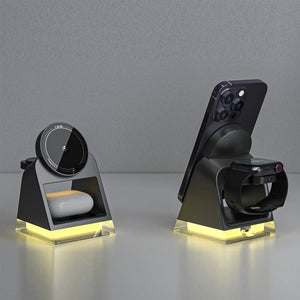 Thumbnail for PowerTrio Plus 3 in 1 MagSafe Charging Hub - Moderno Collections