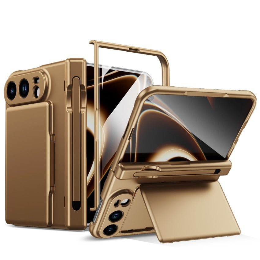 Premium Protective iPhone Duo Case with Card Slot & Kickstand - Moderno Collections