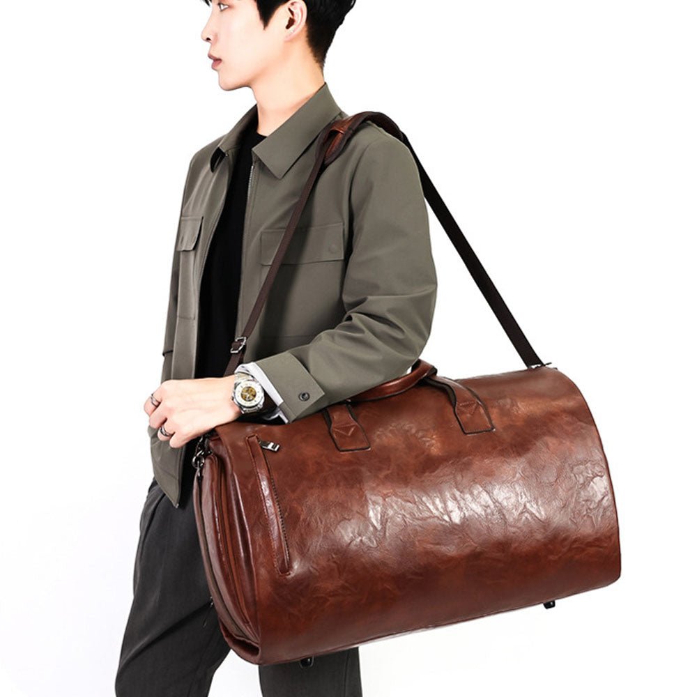 Retro Executive Suit Duffel Bag - Moderno Collections