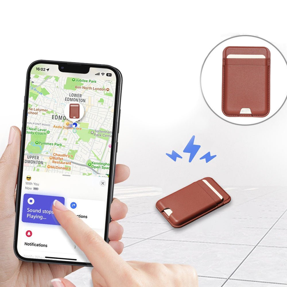 SlimRecall Smart MagSafe Wallet - Moderno Collections