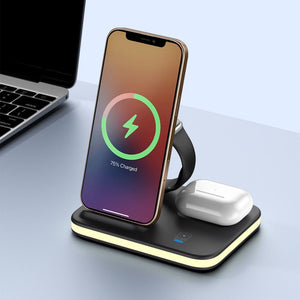 Thumbnail for SnapNest 4 - in - 1 MagSafe Wireless Charger - Moderno Collections