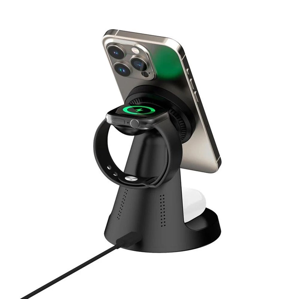 SnapStack 3-in-1 MagSafe Wireless Charger - Moderno Collections