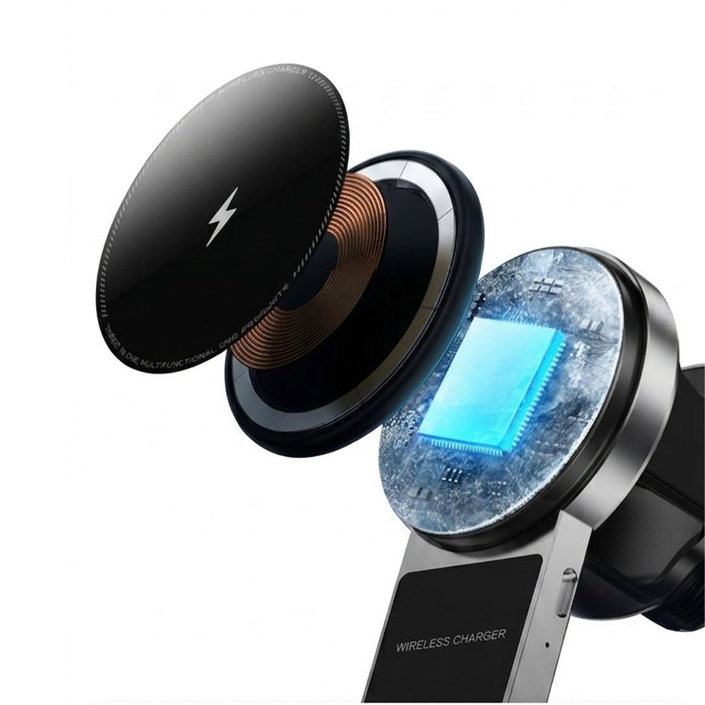 Tridock 3 in 1 Magnetic Car Charger & Holder - Moderno Collections