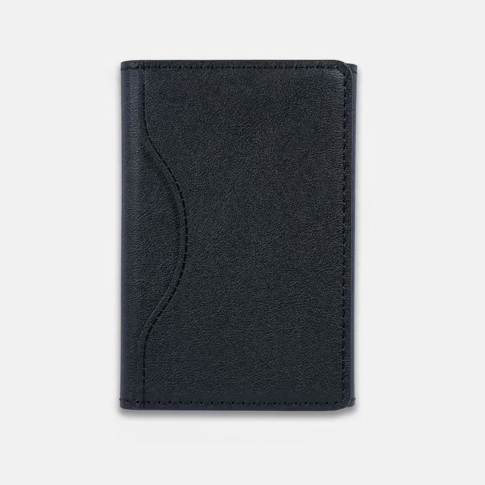 TriFold Snap MagSafe Leather Wallet - Moderno Collections