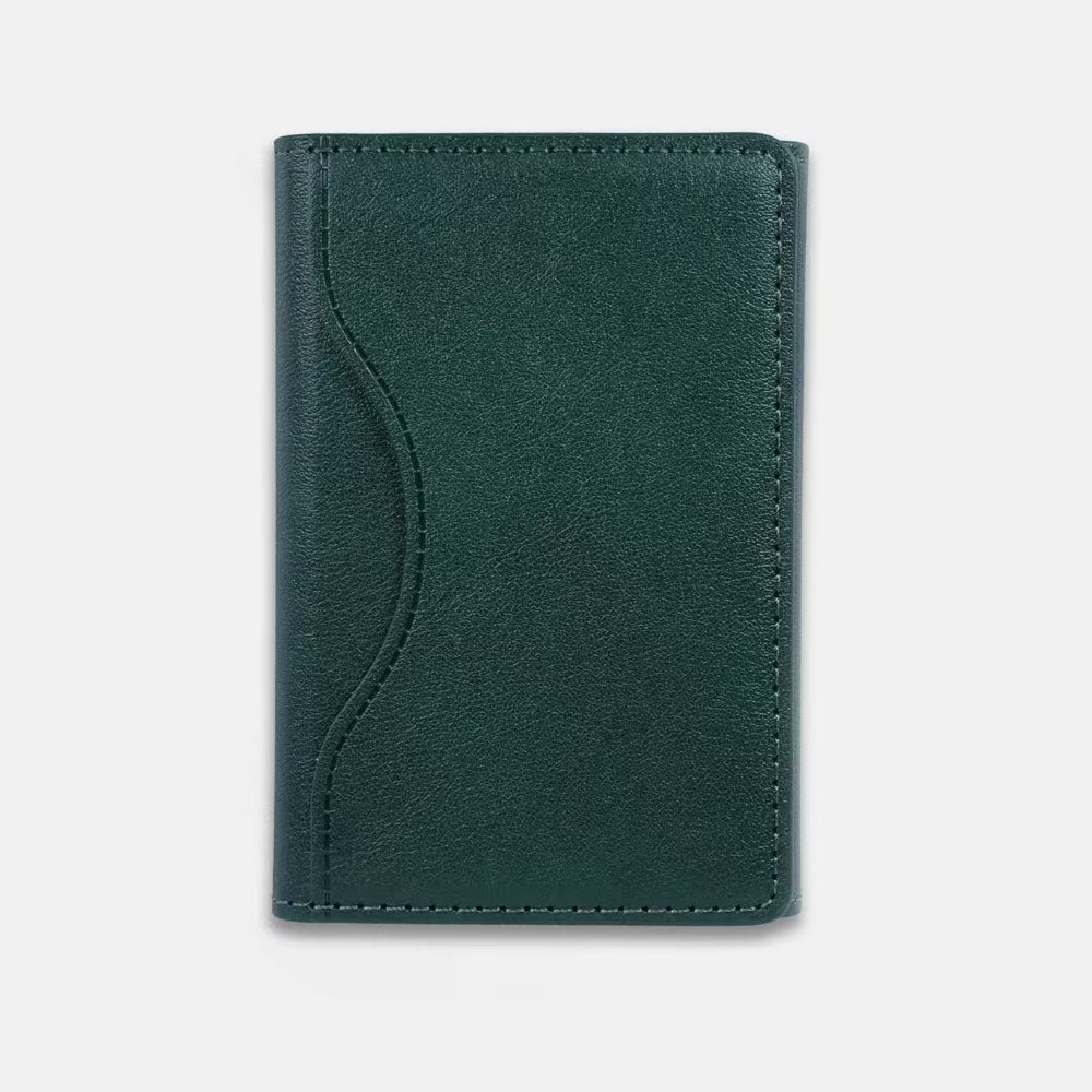 TriFold Snap MagSafe Leather Wallet - Moderno Collections