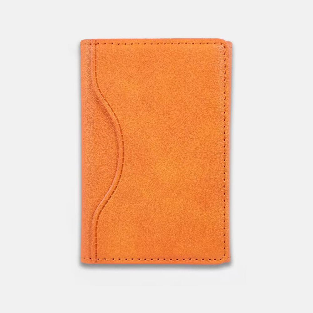 TriFold Snap MagSafe Leather Wallet - Moderno Collections