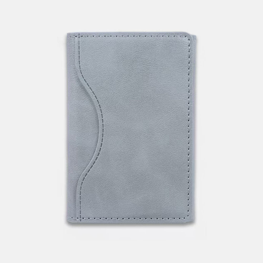 TriFold Snap MagSafe Leather Wallet - Moderno Collections