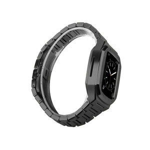 Thumbnail for Elegance Pro: Stainless Steel Case Apple Watchband - Moderno Collections