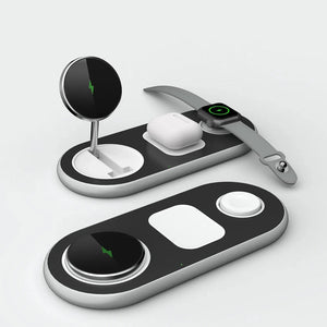 Thumbnail for FlexiCharge: 3-in-1 Wireless Power Station - Moderno Collections