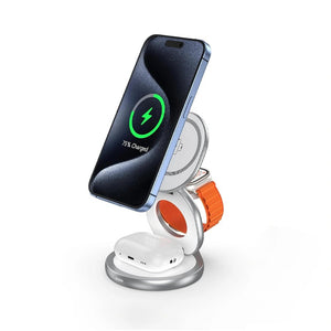 Thumbnail for MagFlex Trio 3 in 1 Wireless Charging Station - Moderno Collections