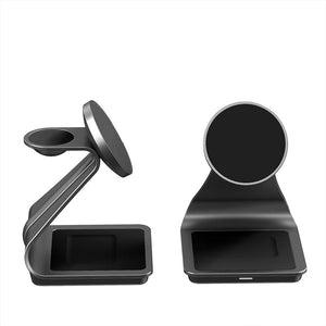 Thumbnail for Premium 3 in 1 Aluminum Alloy MagSafe Charging Stand - Moderno Collections