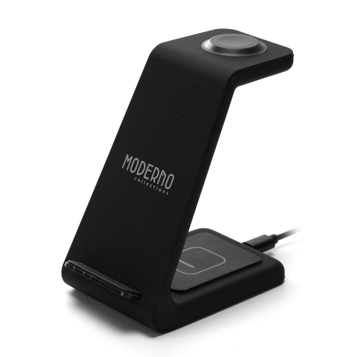 Premium 3 in 1 Fast Wireless Charging Stand for iPhone, Apple Watch &amp; AirPods - Moderno Collections