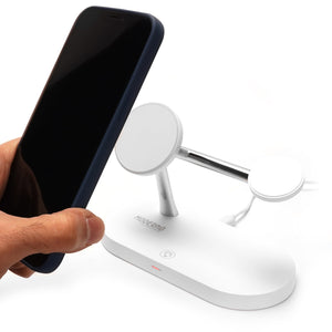 Thumbnail for Premium MagSafe 3 in 1 Fast Wireless Charging Stand - Moderno Collections