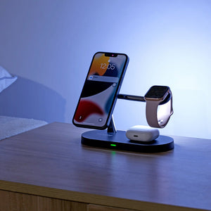 Thumbnail for Premium MagSafe 3 in 1 Fast Wireless Charging Stand - Moderno Collections